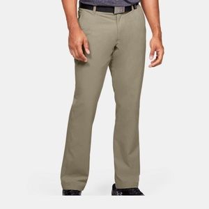 Men’s Under Armour Match Play Golf Pants Khaki 34 x 34